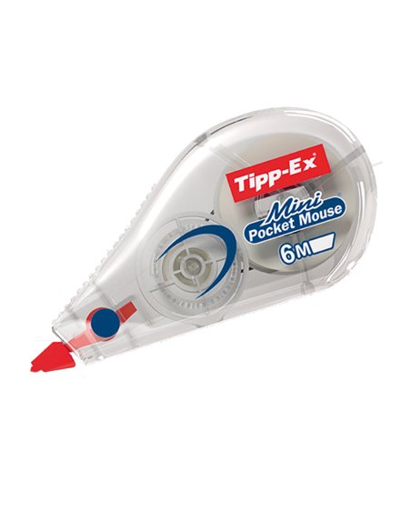 Box 10 correttore a nastro Mini Pocket Mouse 5mmx6mt TIPP-EX 932564 TIPP-EX CORRETTORI A NASTRO
