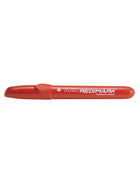 MARCATORE TRATTO REDIMARK ROSSO P.SCALPELLO 857002 TRATTO PERMANENTI
