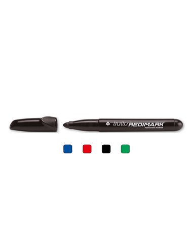 MARCATORE TRATTO REDIMARK BLU P.TONDA 856001 TRATTO PERMANENTI