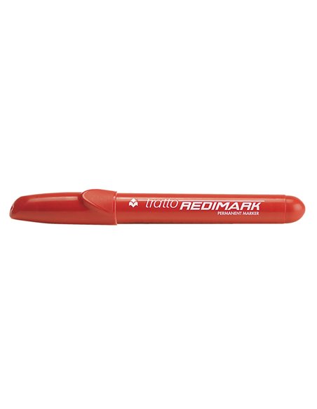 MARCATORE TRATTO REDIMARK ROSSO P.TONDA 856002 TRATTO PERMANENTI