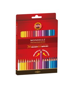 ASTUCCIO 36 MATITE COLORATE ACQUARELLO KOHINOOR H2141N
