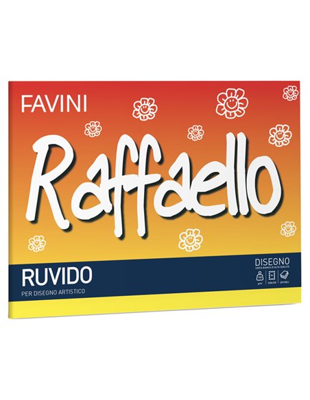 ALBUM RAFFAELLO 24X33CM 100GR 20FG RUVIDO A104614