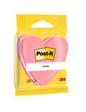 BLOCCO CUORE 225 foglietti Post-it® 70x70mm 2007-H 72gr 7100172402