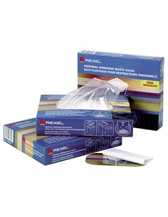 100 sacchetti in PP per distruggidocumenti 115lt Rexel 40070 REXEL ACCESSORI PER DISTRUGGIDOCUMENTI