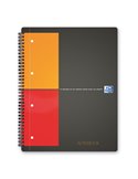 Maxi spiralato 240X297mm 1rigo c/margine 80gr 80fg Activebook OXFORD 100102994
