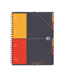 Maxi spiralato 240x297mm 5mm c/margine 80fg 80gr Organizerbook OXFORD 100102777 OXFORD BLOCCHI MEETING