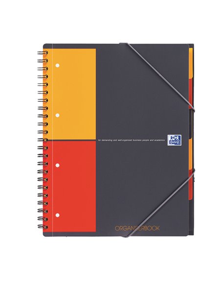 Maxi spiralato 240x297mm 5mm c/margine 80fg 80gr Organizerbook OXFORD 100102777 OXFORD BLOCCHI MEETING