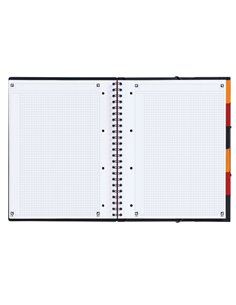 Maxi spiralato 240x297mm 5mm c/margine 80fg 80gr Organizerbook OXFORD 100102777 OXFORD BLOCCHI MEETING 2