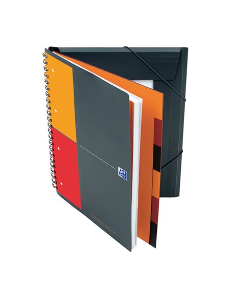 Maxi spiralato 240x297mm 5mm c/margine 80fg 80gr Organizerbook OXFORD 100102777 OXFORD BLOCCHI MEETING