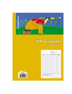 REGISTRO PRIMA NOTA IVA CORRISPETTIVI 29,7X23 13/13 FG AUTORIC. E2104A E2104A EDIPRO AZIENDE-CONTABILITA' GENERALE