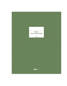 REGISTRO CESPITI AMMORTIZZABILI 31X24,5 47PAG. E2296 E2296 EDIPRO AZIENDE-CONTABILITA' GENERALE
