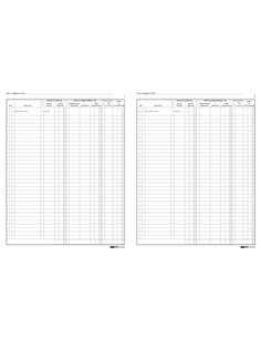 REGISTRO CESPITI AMMORTIZZABILI 31X24,5 47PAG. E2296 E2296 EDIPRO AZIENDE-CONTABILITA' GENERALE 2
