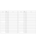 REGISTRO LIBRO SOCI SPA/SRL 31X24,5 47PAG. E2376 E2376