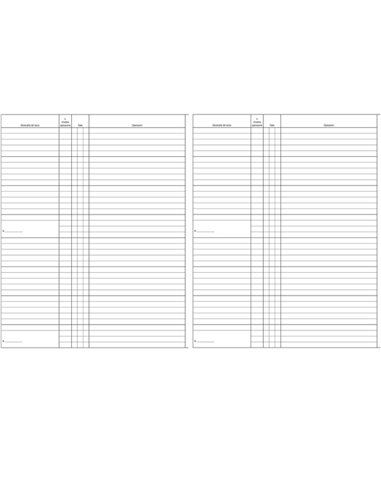 REGISTRO LIBRO SOCI SPA/SRL 31X24,5 47PAG. E2376 E2376
