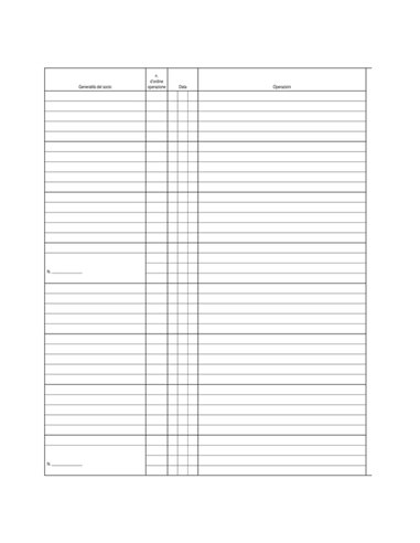 REGISTRO LIBRO SOCI SPA/SRL 31X24,5 47PAG. E2376 E2376