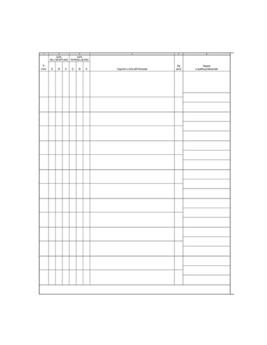 REGISTRO INFORTUNI 31X24,5 15PAG. E2419 E2419