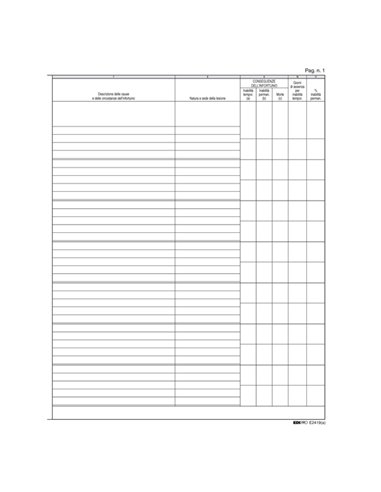 REGISTRO INFORTUNI 31X24,5 15PAG. E2419 E2419