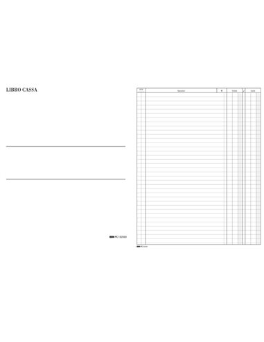LIBRO CASSA 31X24,5 100PAG. E2593 E2593 EDIPRO AZIENDE-CONTABILITA' GENERALE