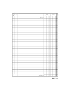 REGISTRO CASSA ENTRATE/USCITE 24X17 100PAG. E2686 E2686 EDIPRO AZIENDE-CONTABILITA' GENERALE