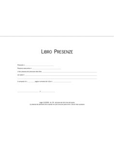 BLOCCO PRESENZE MENSILI 50/50 FOGLI AUTORIC. 21X30 E5149C E5149C EDIPRO AZIENDE-CONTABILITA' GENERALE 2