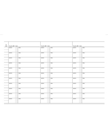 BLOCCO PRESENZE MENSILI 50/50 FOGLI AUTORIC. 21X30 E5149C E5149C EDIPRO AZIENDE-CONTABILITA' GENERALE