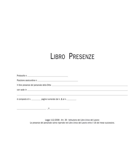 BLOCCO PRESENZE 50/50 FOGLI AUTORIC. 15X23 E5143C E5143C EDIPRO AZIENDE-CONTABILITA' GENERALE