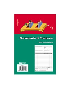 BLOCCO DDT 50/50 FOGLI AUTORIC. 23X15 E5214C E5214C EDIPRO MAGAZZINO-TRASPORTI 2