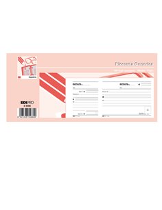 BLOCCO RICEVUTE GENERICHE MADRE/FIGLIA 100FG 11X21 E5566 E5566 EDIPRO BLOCCHI RICEVUTE-FATTURE