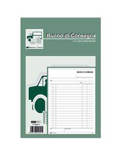 BLOCCO BUONI DI CONSEGNA 50/50 23X15CM RIC E5209C E5209C