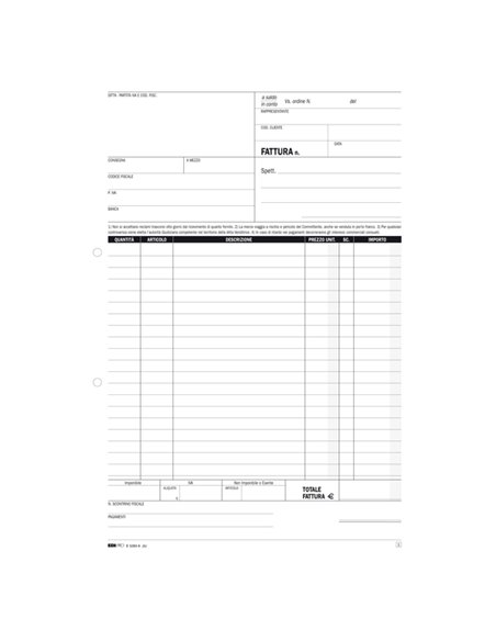 BLOCCO FATTURE 1 ALIQUOTA IVA 33/33/33 FOGLI AUTORIC. 29,7X21 E5284A E5284A EDIPRO BLOCCHI RICEVUTE-FATTURE