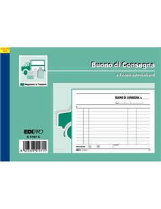 BLOCCO BUONI DI CONSEGNA 50/50 12X17,5CM RIC E5197C E5197C EDIPRO MAGAZZINO-TRASPORTI