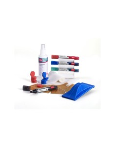 KIT NOBO PER LAVAGNE BIANCHE 1901430 NOBO CANCELLINI E KIT PER LAVAGNE