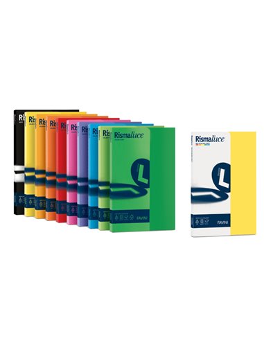 Carta RISMALUCE SMALL A4 90gr 100fg ciclamino 58 FAVINI A69F144 FAVINI COLORATA