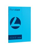 Carta RISMALUCE SMALL A4 200gr 50fg azzurro 55 FAVINI A69G544