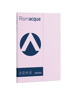 Carta RISMACQUA SMALL A4 200gr 50fg lilla 06 FAVINI A699544 FAVINI COLORATA