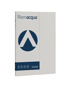 Carta RISMACQUA SMALL A4 200gr 50fg ghiaccio 12 FAVINI A69U544 FAVINI COLORATA