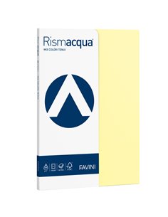 Carta RISMACQUA SMALL A4 200gr 50fg mix 5 colori FAVINI A69X524 FAVINI COLORATA