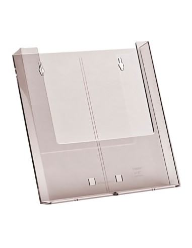 PORTA DEPLIANT A4 DA PARETE TRASPARENTE W230 1002051 STUDIO T PORTADEPLIANT DA PARETE