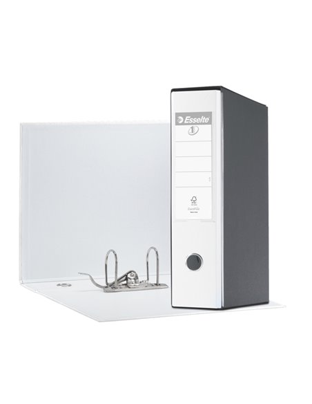 Registratore EUROFILE G55 bianco dorso 8cm f.to protocollo ESSELTE 390755040