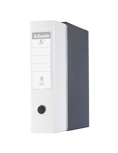 Registratore EUROFILE G55 bianco dorso 8cm f.to protocollo ESSELTE 390755040