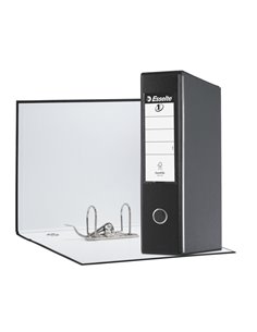 Registratore EUROFILE G55 nero dorso 8cm f.to protocollo ESSELTE 390755130 ESSELTE REGISTRATORI A LEVA