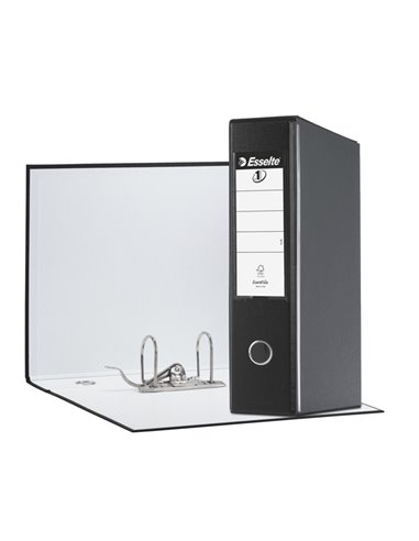 Registratore EUROFILE G55 nero dorso 8cm f.to protocollo ESSELTE 390755130 ESSELTE REGISTRATORI A LEVA