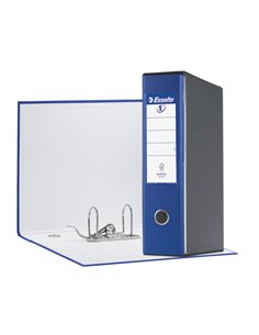 Registratore EUROFILE G55 blu dorso 8cm f.to protocollo ESSELTE 390755050