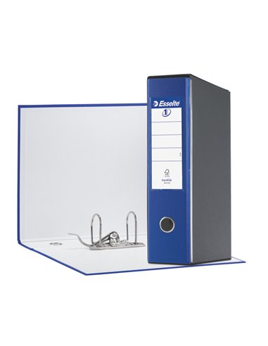 Registratore EUROFILE G55 blu dorso 8cm f.to protocollo ESSELTE 390755050