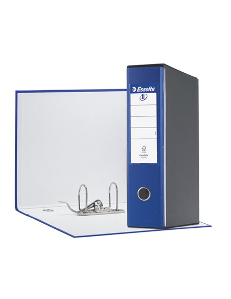 Registratore EUROFILE G55 blu dorso 8cm f.to protocollo ESSELTE 390755050