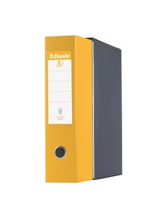 Registratore EUROFILE G55 giallo dorso 8cm f.to protocollo ESSELTE 390755090 ESSELTE REGISTRATORI A LEVA 2
