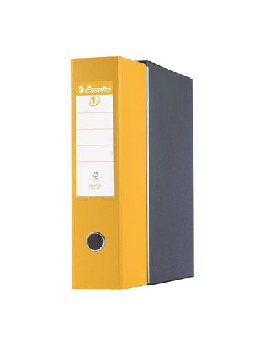 Registratore EUROFILE G55 giallo dorso 8cm f.to protocollo ESSELTE 390755090 ESSELTE REGISTRATORI A LEVA