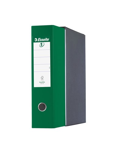 Registratore EUROFILE G55 verde dorso 8cm f.to protocollo ESSELTE 390755180