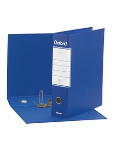 Registratore OXFORD G83 blu dorso 8cm f.to commerciale ESSELTE 390783050