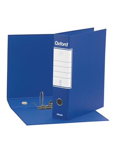 Registratore OXFORD G83 blu dorso 8cm f.to commerciale ESSELTE 390783050